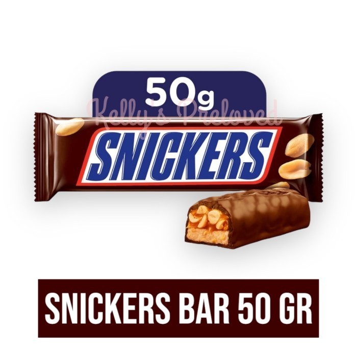 

SNICKERS CHOCOLATE BAR 50 GRAM | COKELAT SNICKER