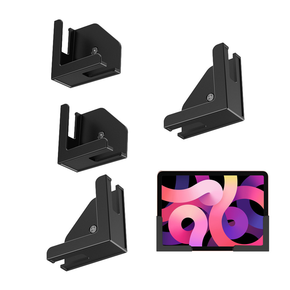 Wall Mount Charger Hook Phone Holder Wall Hanging Cable Organizer Stand Bracket Dock Pasted Wall Pho