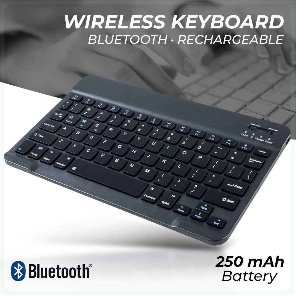 COD : Keyboard Wireless Bluetooth Mini Universal Untuk Tablet/Handphone/Ipad