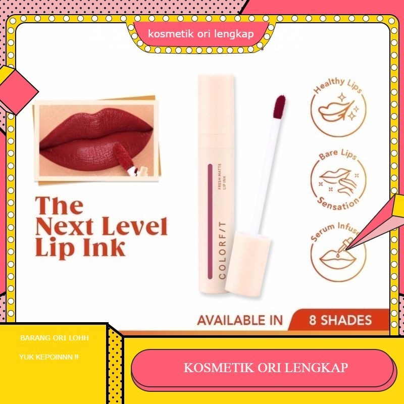 Wardah Colorfit Lip Ink Serum | lip serum WARDAH \\