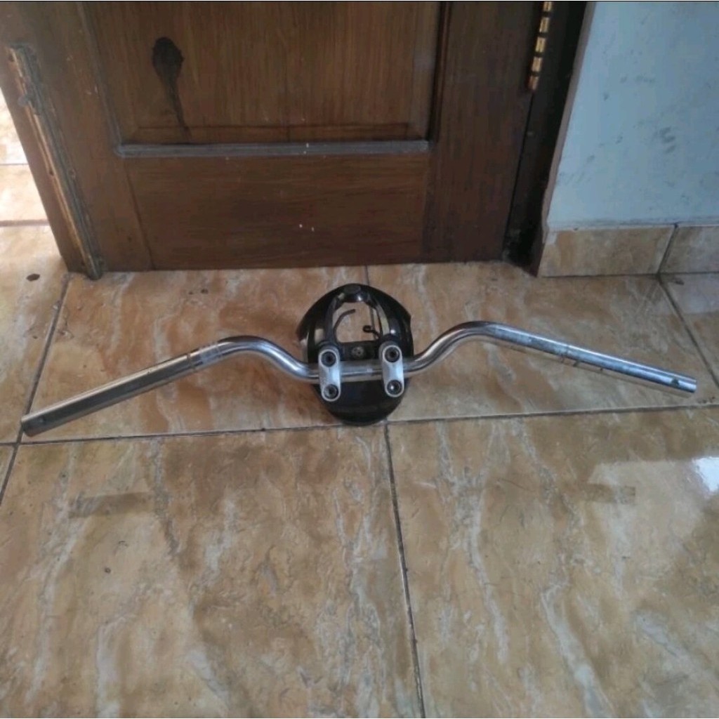stang stir set breket dudukan stang yamaha fino fi 115 125 original