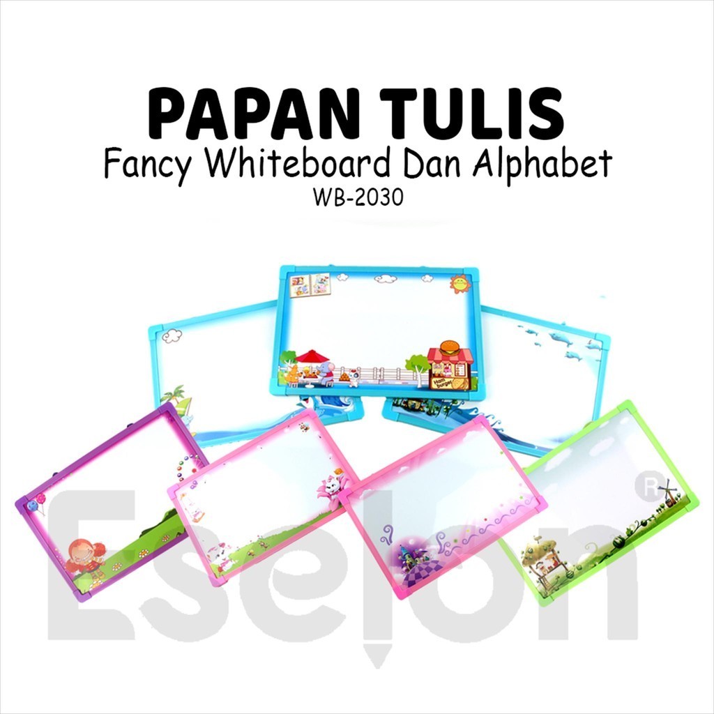 

Papan Tulis Fancy 20*30 / Papan Tulis Anak Whiteboard