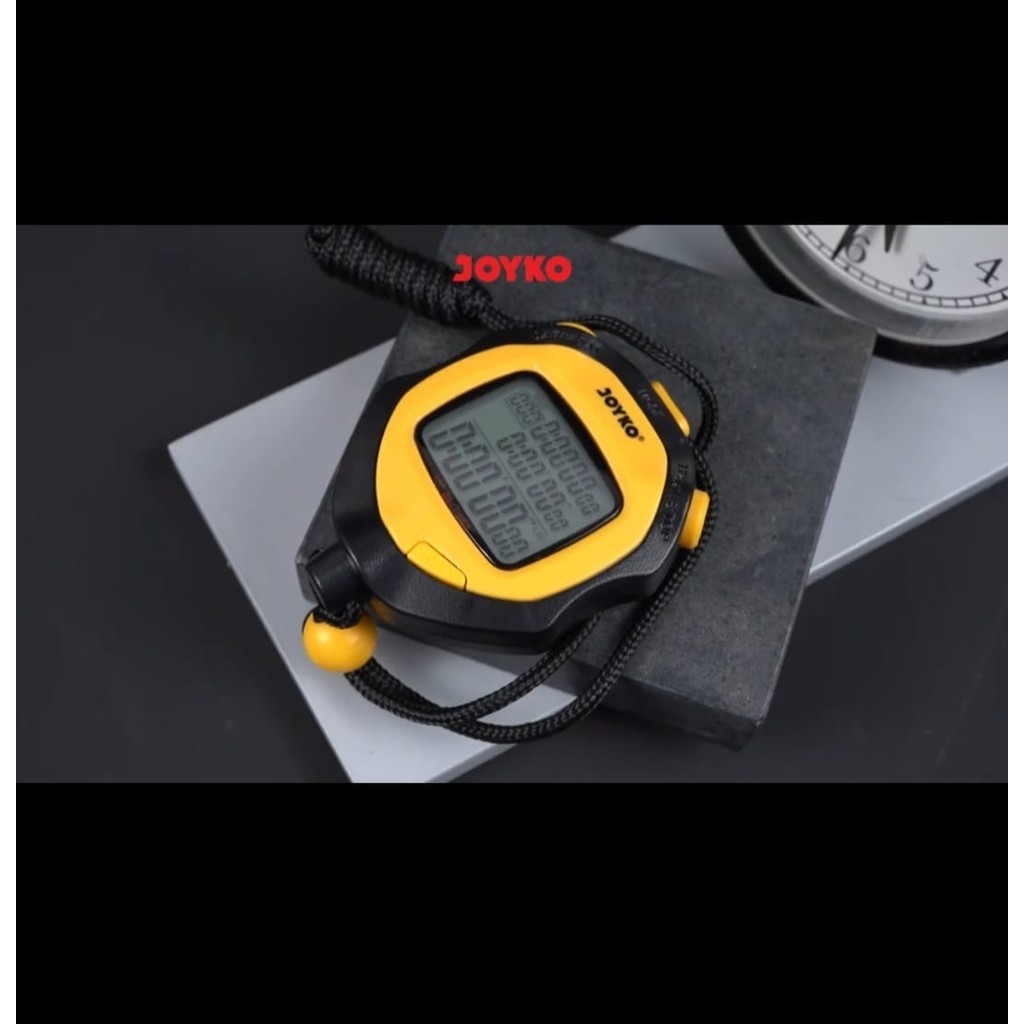 Stopwatch JOYKO SW-510 Alat Pengukur Waktu / Alat Catat Waktu Split Lap Memory & Timer SW510