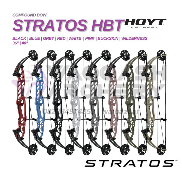 HOYT STRATOS HBT Compound Bow Set