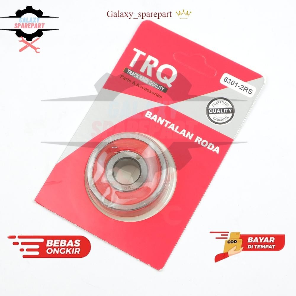 Laher 6301 Bearing Belakang Original TRQ isi 10PCS motor part