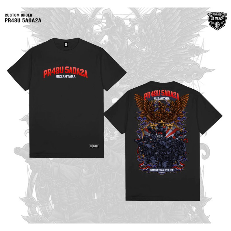 86_merch Official TSHIRT PRABU SADARA V2