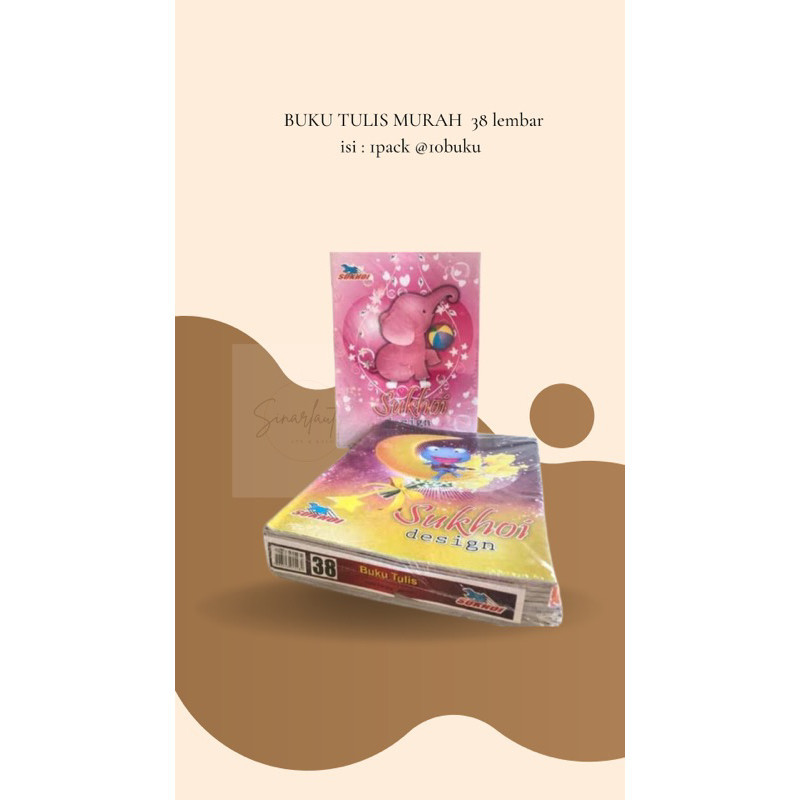 

BUKU TULIS MURAH 38LEMBAR
