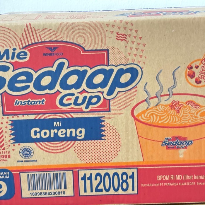 

mie sedaap cup goreng 1 dus