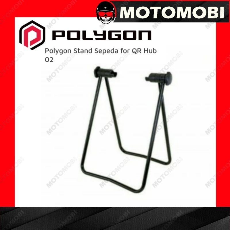 Polygon Stand Sepeda for QR Hub 02 PADDOCK SEPEDA PEDOK PADOK JAGRAK JAGANG SEGITIGA MTB ROADBIKE SE
