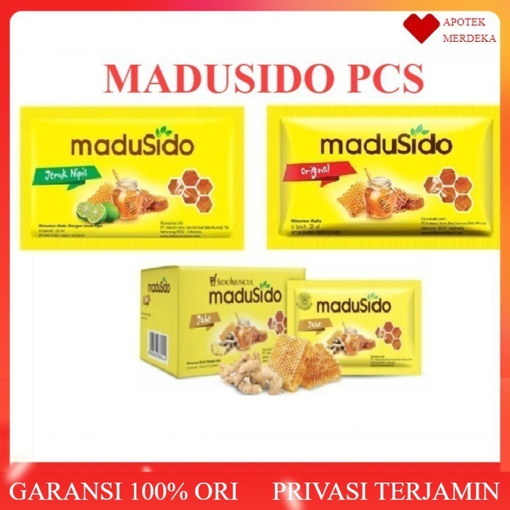 

Madusido / Madu Sido SidoMuncul Original | Jahe | Jeruk Nipis