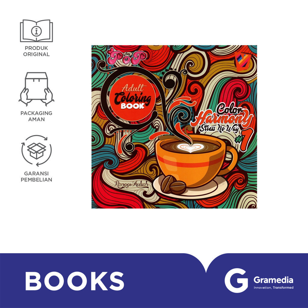 

Color Harmony #1 Adult Coloring Book