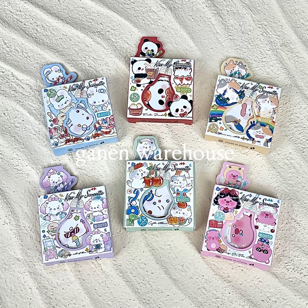 

[GW] Stiker Isi 45 Pcs Motif Kartun Dekorasi Sticker