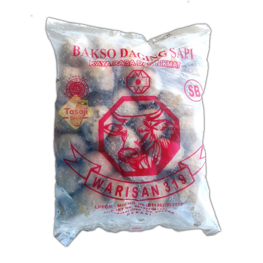 

BAH Warisan Bakso Sapi Asli 700 Gram Isi 50 Pcs Frozen