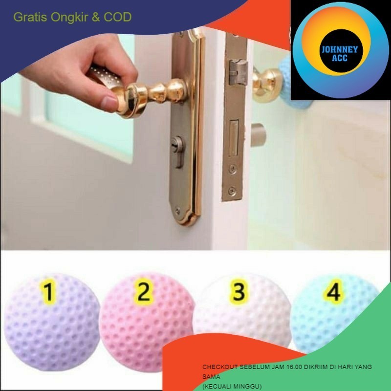 

JA PENGAMAN PINTU TEMBOK / ENGSEL BULAT PENAHAN PELINDUNG DINDING DAN TEMBOK / PELINDUNG PINTU UNIVERSAL