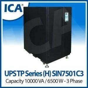UPS ICA TYPE SIN7501 C3 ONLINE 10KVA / 6500WATT