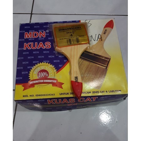 

KUAS CAT 4" inch MDN atau KUAS MDN 4" inch (HARGA 1 LUSIN)