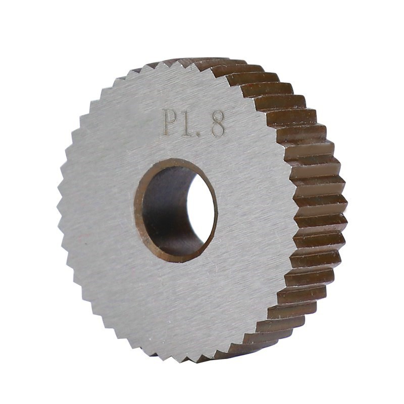 HSS Straight Knurling Knife 1.6mm Inner Hole Embossing Wheel Straight Knurling Wheel Wheel Lathe Knu