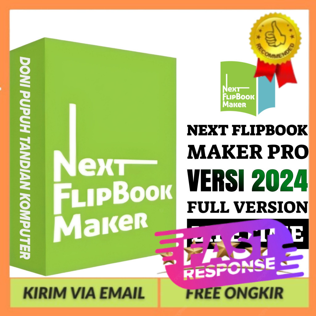 Next FlipBook Maker Pro 2024 Full Version Lifetime + Video Cara Install