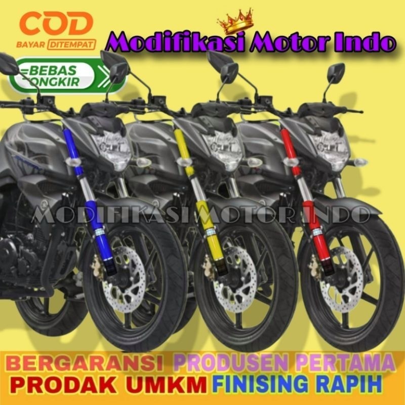 shock depan, Byson Atas Bawah cover shock