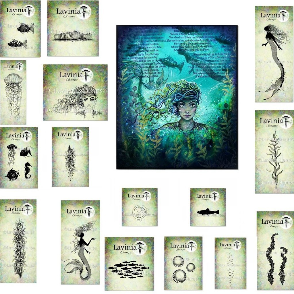 

Astrid Seabed Mermaid Clear Stamps DIY Scrapbook Craft Decoration Embossing Template Supplies Greeting Card Handmade 2024 Summer