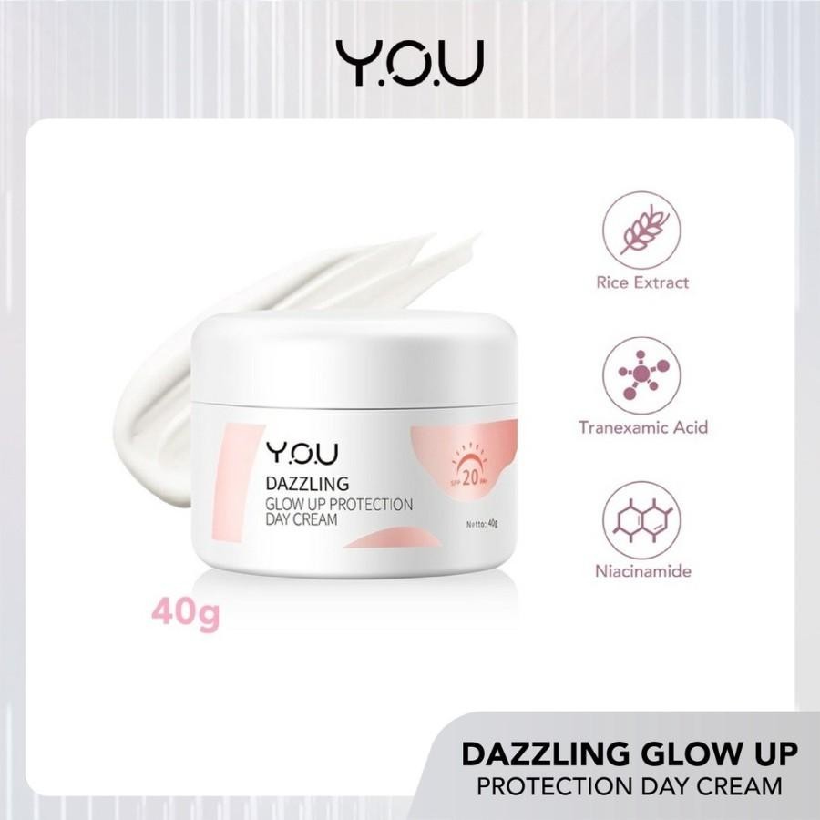 YOU Dazzling Glow up Protection Day Cream 40 Gr