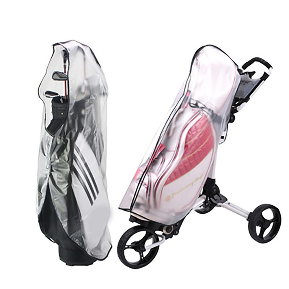 Golf Bag Rain Cover, PVC Clear Rain Cover For Golf Bag, Golf Bag Rain Protection Cover Golf Bag Rain