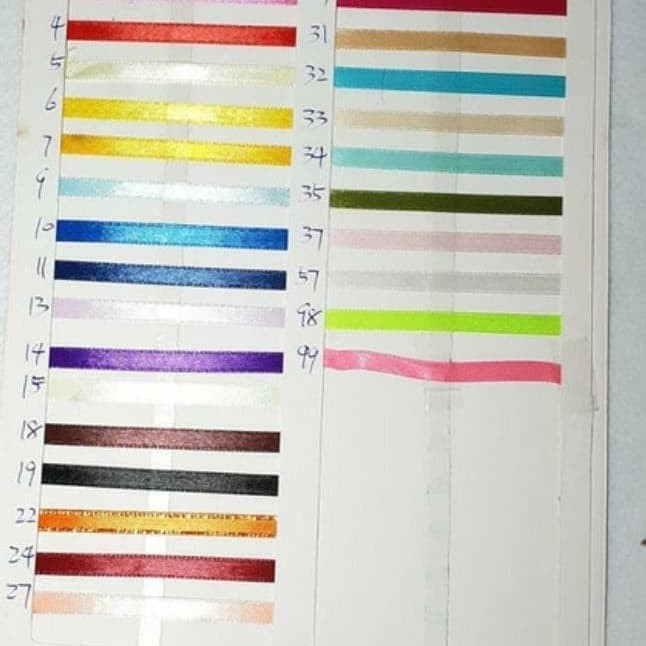 

Pita satin 1,5 inch 4cm 25yard