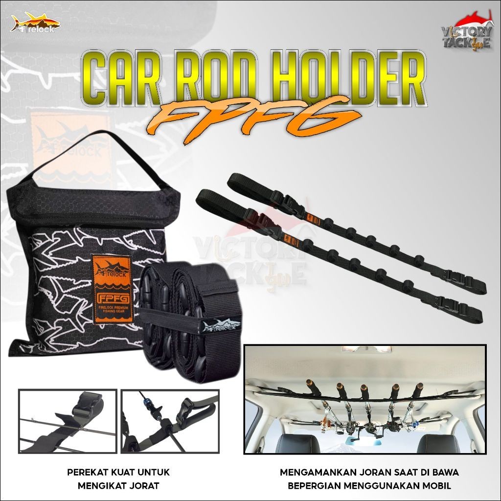FIRECAST CAR ROD HOLDER | FPFG CAR ROD HOLDER Firelock Fishing Mall