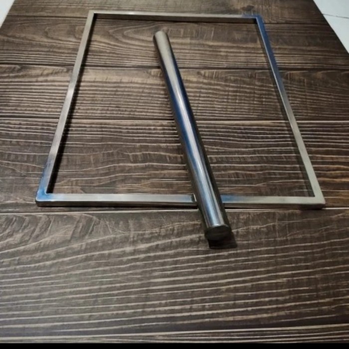 

TERJUAL bingkai kue kering/perata adonan bahan stainless steel - bingkai adonan, 20x30 tebal 1cm