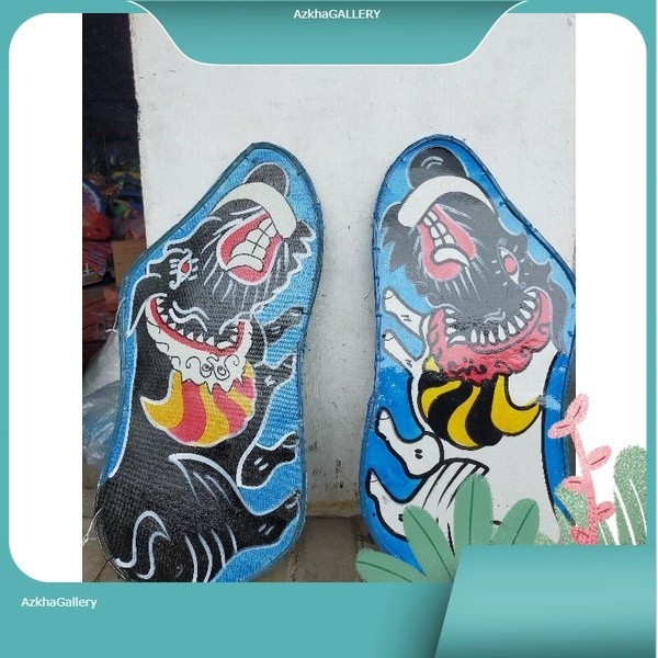 celeng srenggi / celeng srenggi gedek / celeng jaranan / kuda lumping mainan