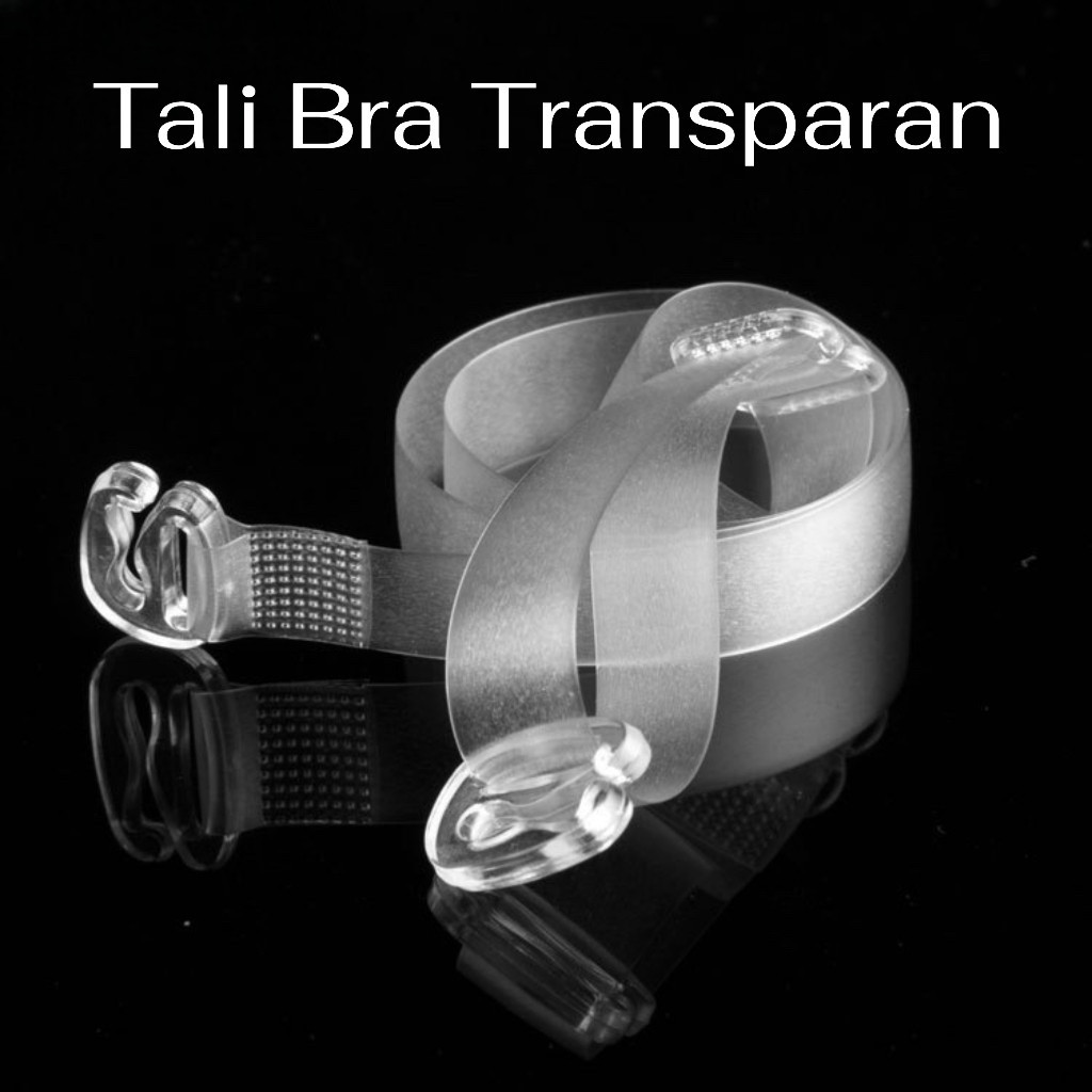 E32 - Tali BH Transparan / Tali BH Bening / Tali Bra / BH Tali Transparan / Bra Tali Transparan / Ta