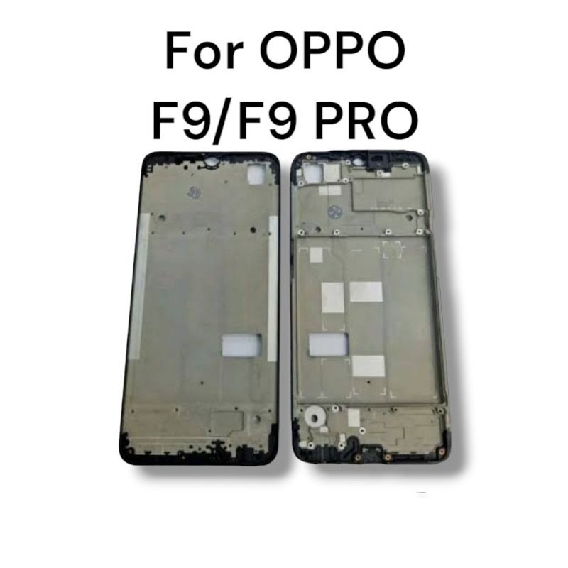 MIDDLE FRAME TATAKAN LCD OPPO F9 / F9 PRO / FRAME LCD OPPO