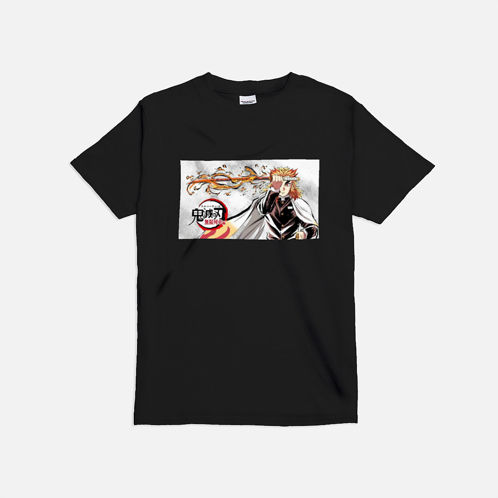 Cotton T-Shirt Demon Slayer - Rengoku Kyoujuro