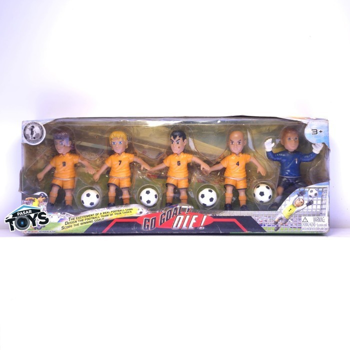 Go Goal Ole Soccer 5 Figures Mainan Figure Sepak Bola Original Isi 5