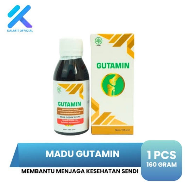 TERLARIS 2 BOTOL MADU GUTAMIN HERBAL BPOM