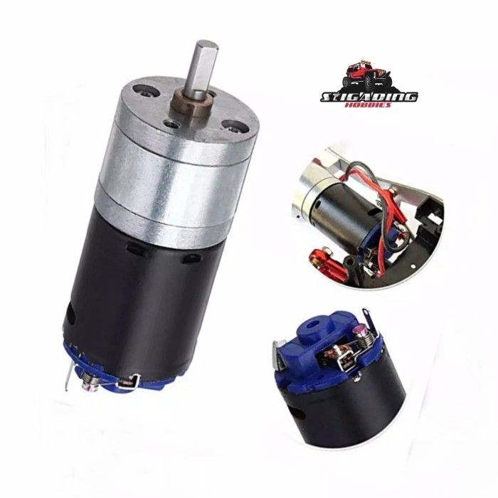 OG99 MOTOR 370 BRUSHED DAN REDUCER