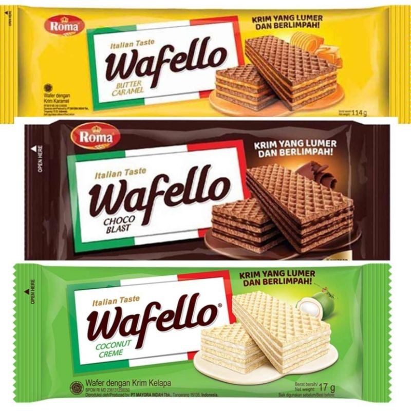 

Roma Wafello Wafer 114 gr