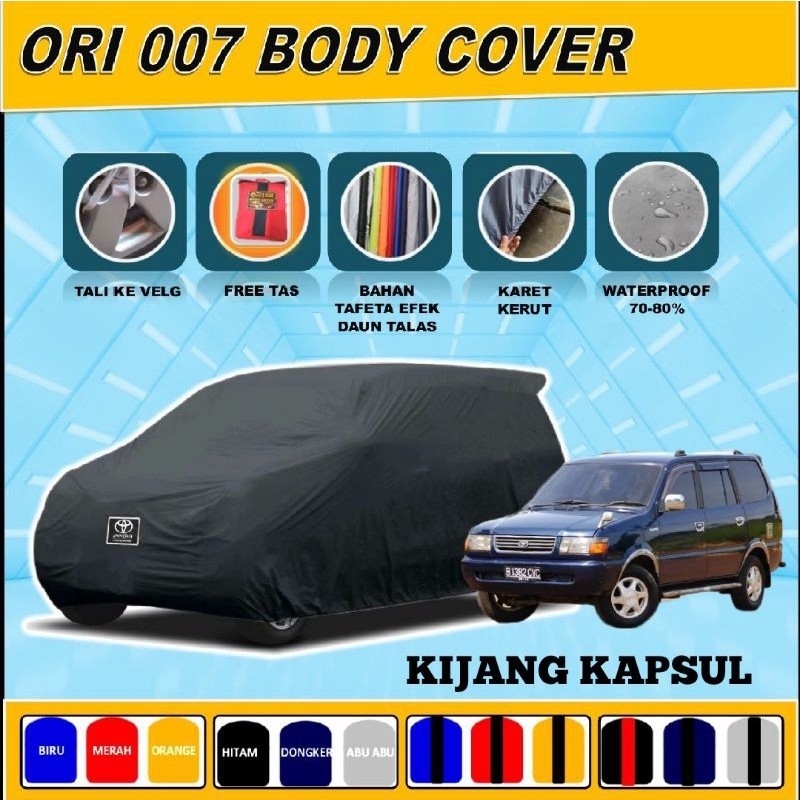 Cover Sarung Selimut Mobil Kijang Kapsul Waterproof Outdoor