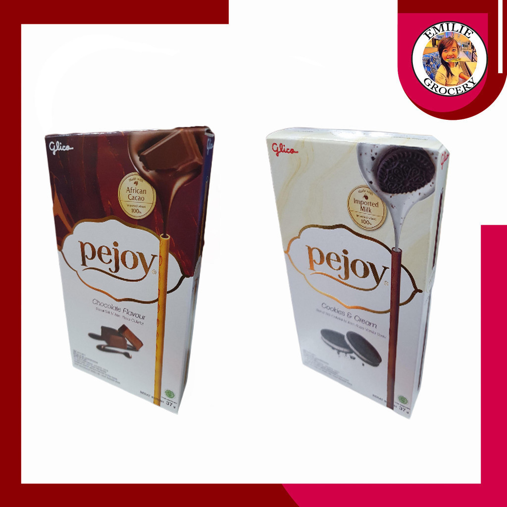 

Glico Pejoy Chocolate Coklat Cookies n Cream 37gram 37 gram