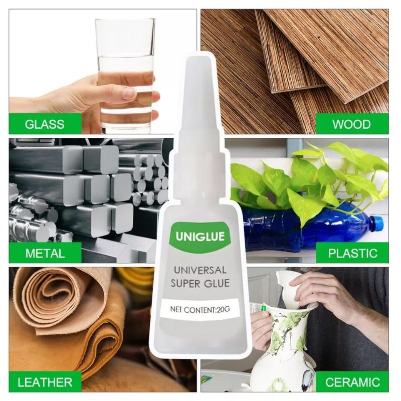 

LEM OILY GLUE perekat instan cairan super kuat lem super kuat lem sepatu magic glue