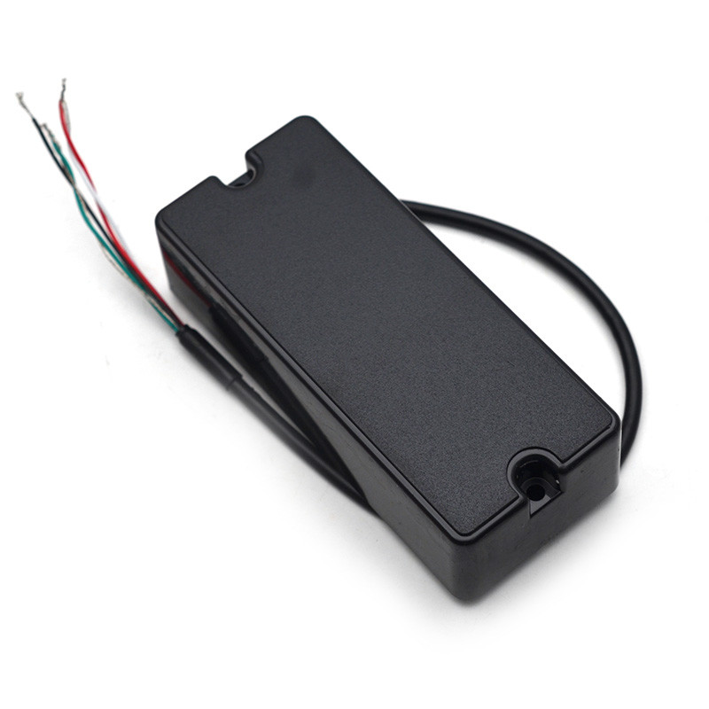 Sealed Soapbar 2 Hole Bass Guitar Pickup 4 String Double Coil Humbucker Pickup 89*37.5mm Ceramic Mag