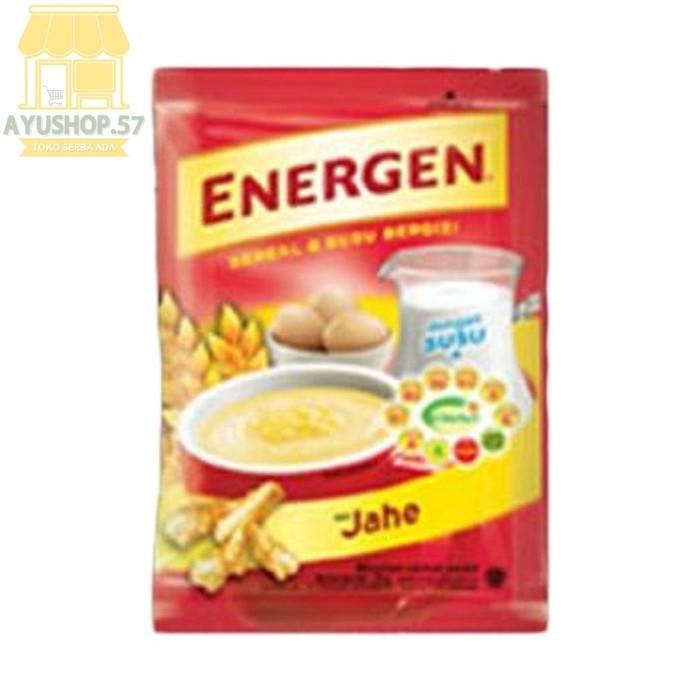 

Energen Sereal Jahe [29 gr/ 10 sachet/ Renceng] - AYUSHOP57