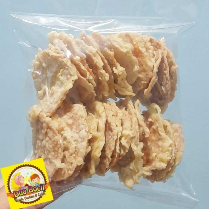 

Keripik Tempe Tepung Crispy 250 Gram - Bentuk BULAT