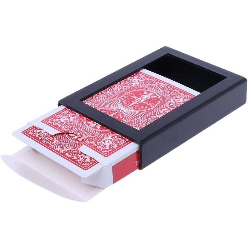 

Vanishing Card Case Deck Vanishing Poker Card Magic Disappearing Cards Magic Toy Close Up Magic Trick Box Gift For Kids Adult