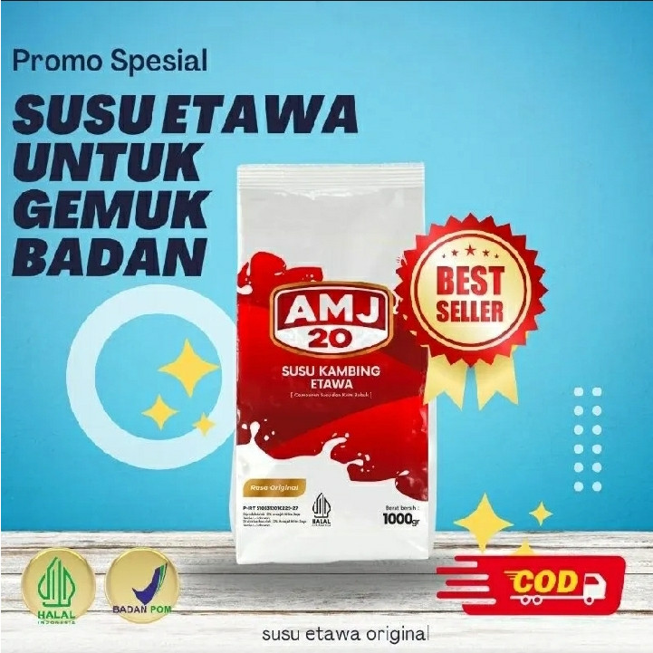 

SUSU ETAWA GEMUK BADAN AMJ 20 1000gr