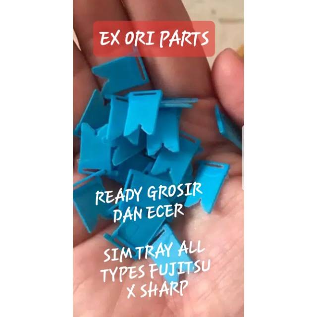 EX KOMPATIBLE SIM TRAY SLOT KARTU WADAH SHARP AQUOS SH01H SH01G SH04H SH04G 506SH SHV34 303 302 304 