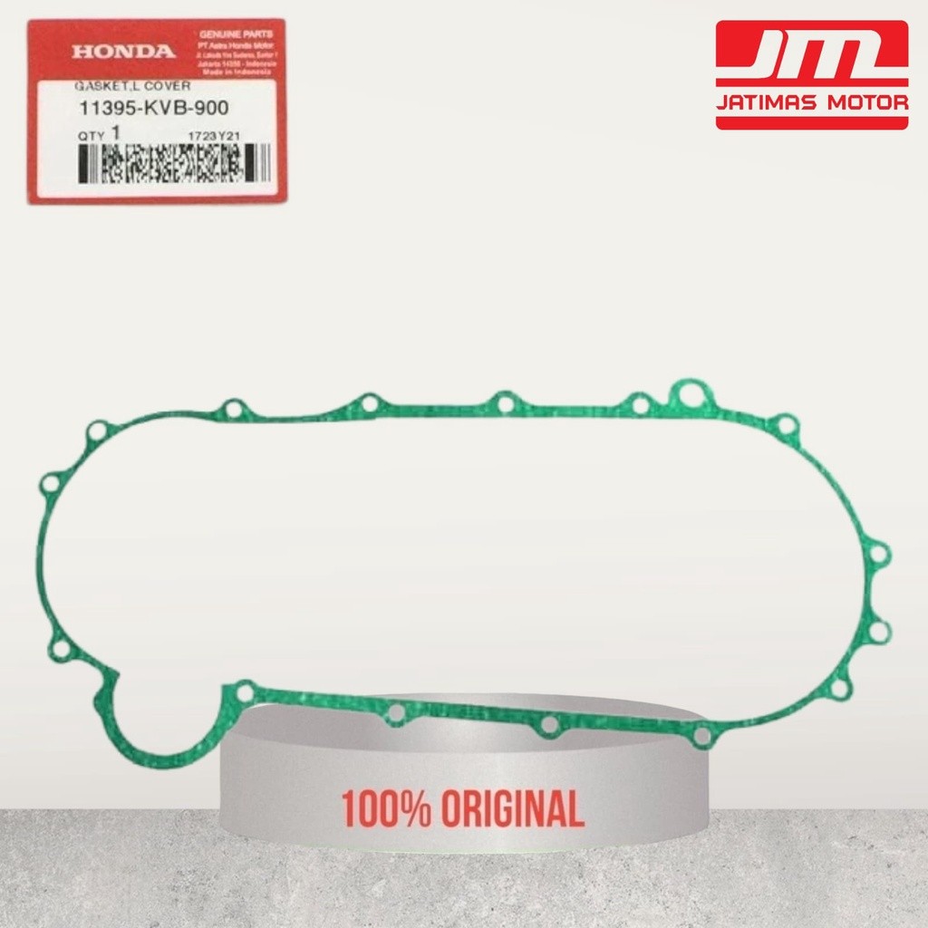 11395-KVB-900 Perpak Paking CVT Gasket L Cover Vario 110 CW Old Lama Techno Karbu
