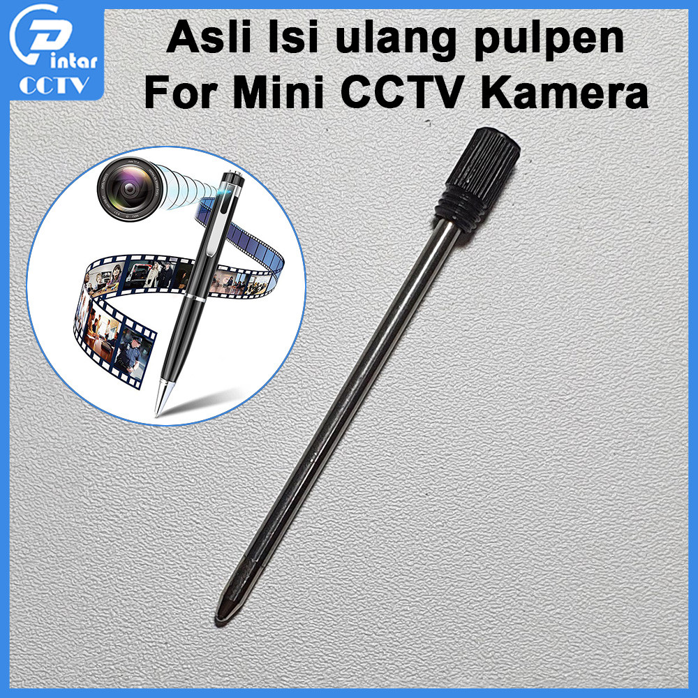 Asli Isi ulang pulpen pengganti Aksesoris mini kamera untuk CCTV mini kamera pulpen