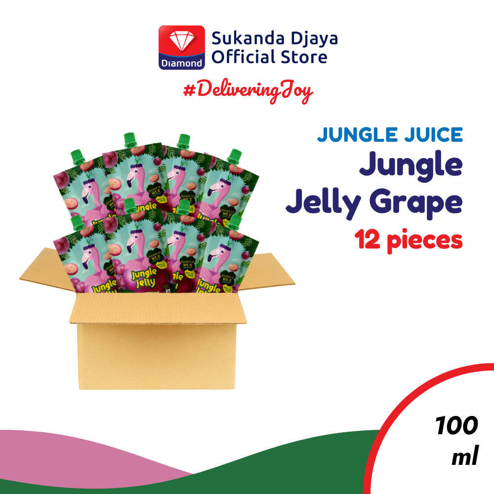 

Jungle Juice Jelly Grape 100 ML 1 Karton
