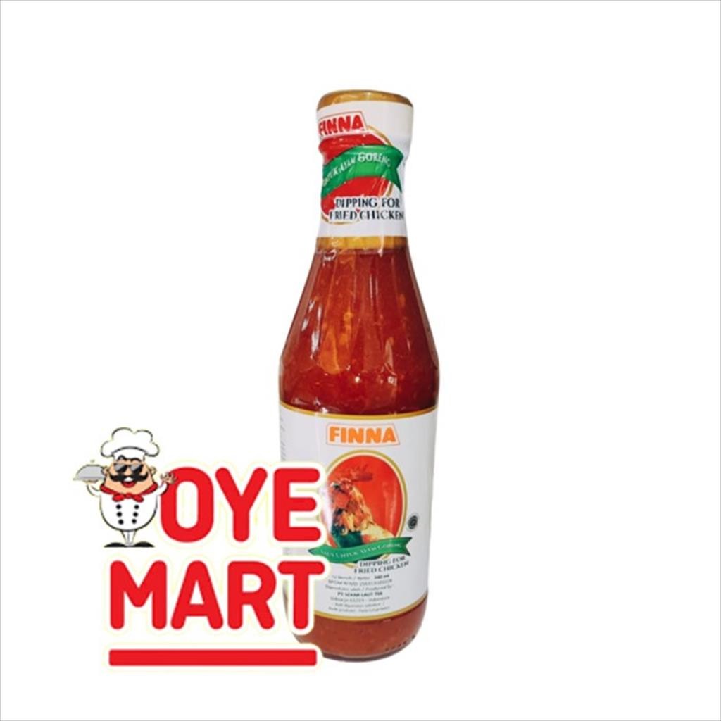 

FINNA DIPPING FOR FRIED CHICKEN 340ML/SAUS SAMBAL HARGA PROMO